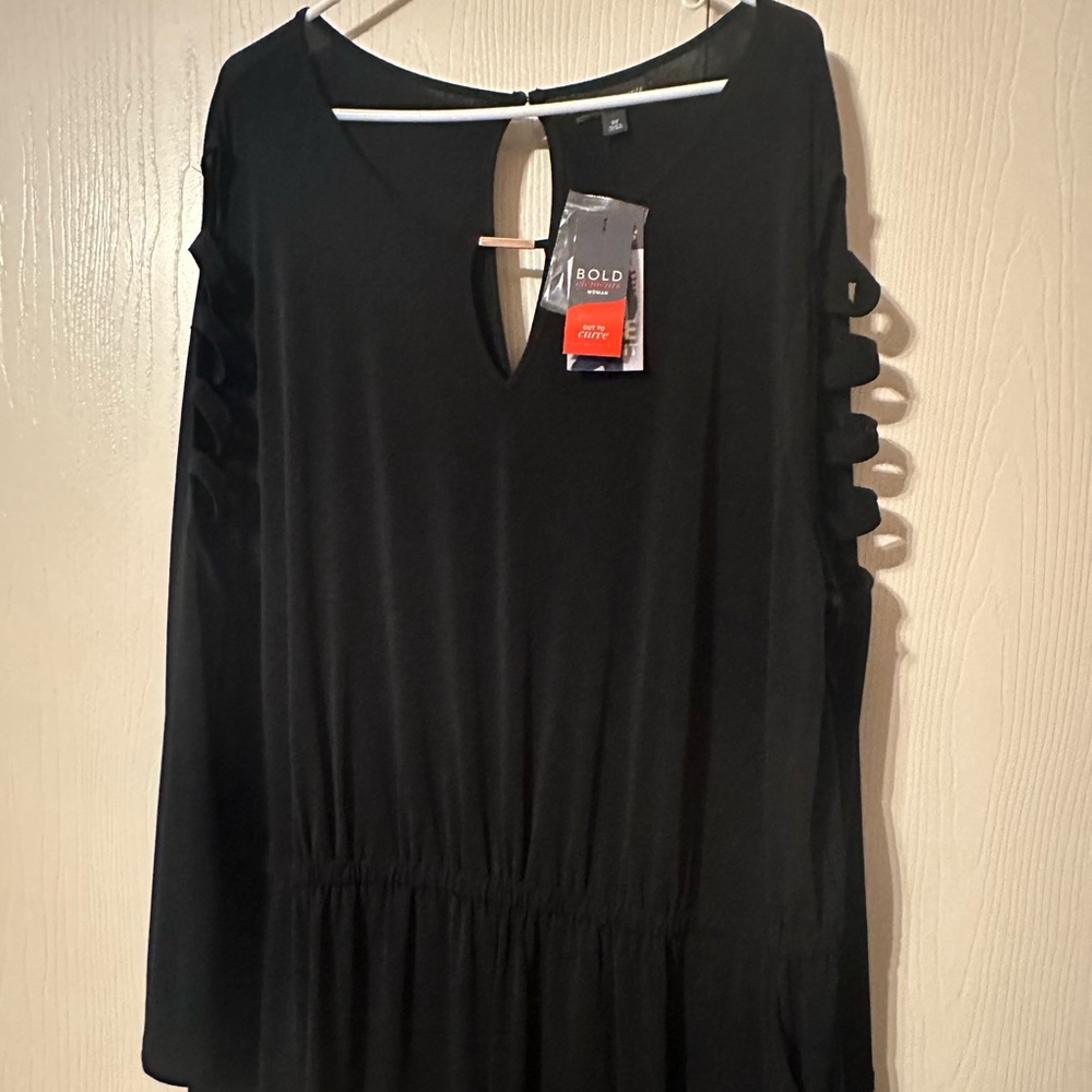 NWT Bold elements black jumper with pockets